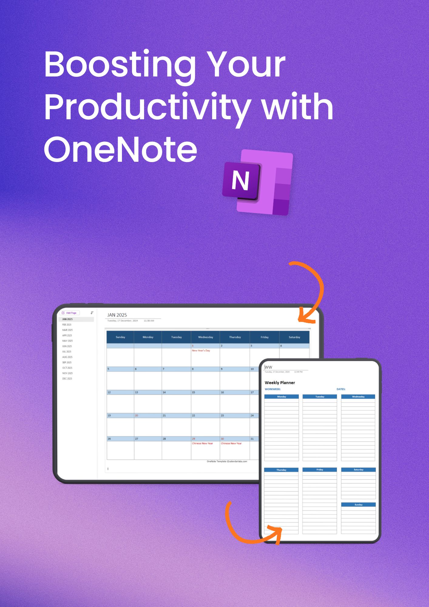 OneNote Template Cover