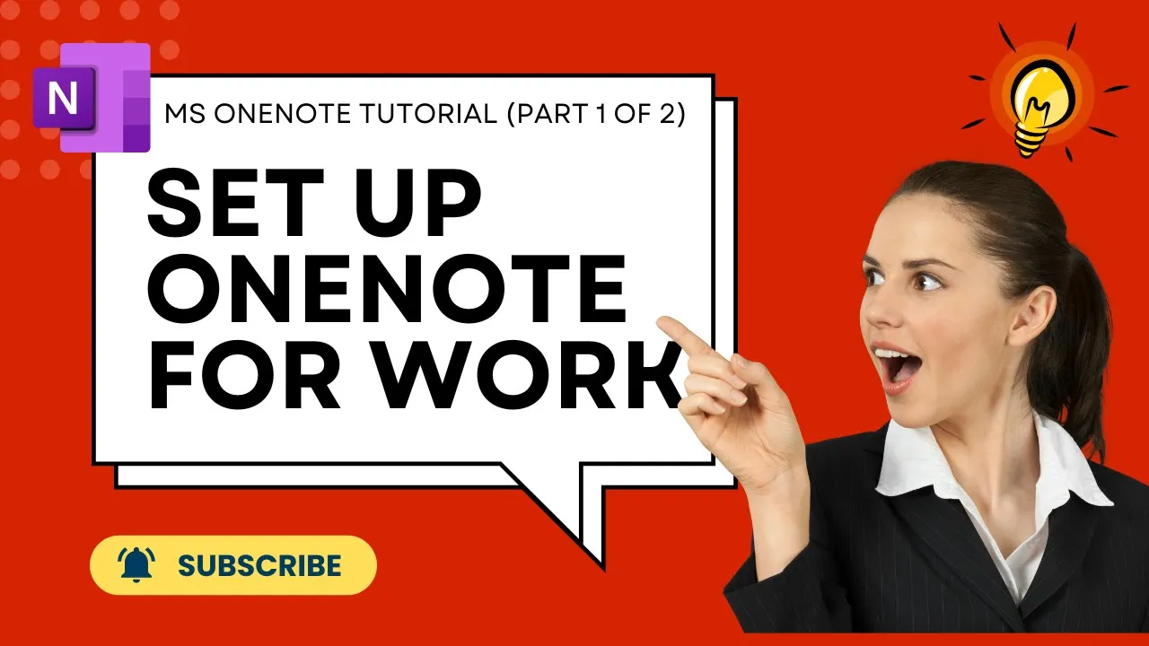 How to Organize OneNote for Work? — MS OneNote Tutorial Series