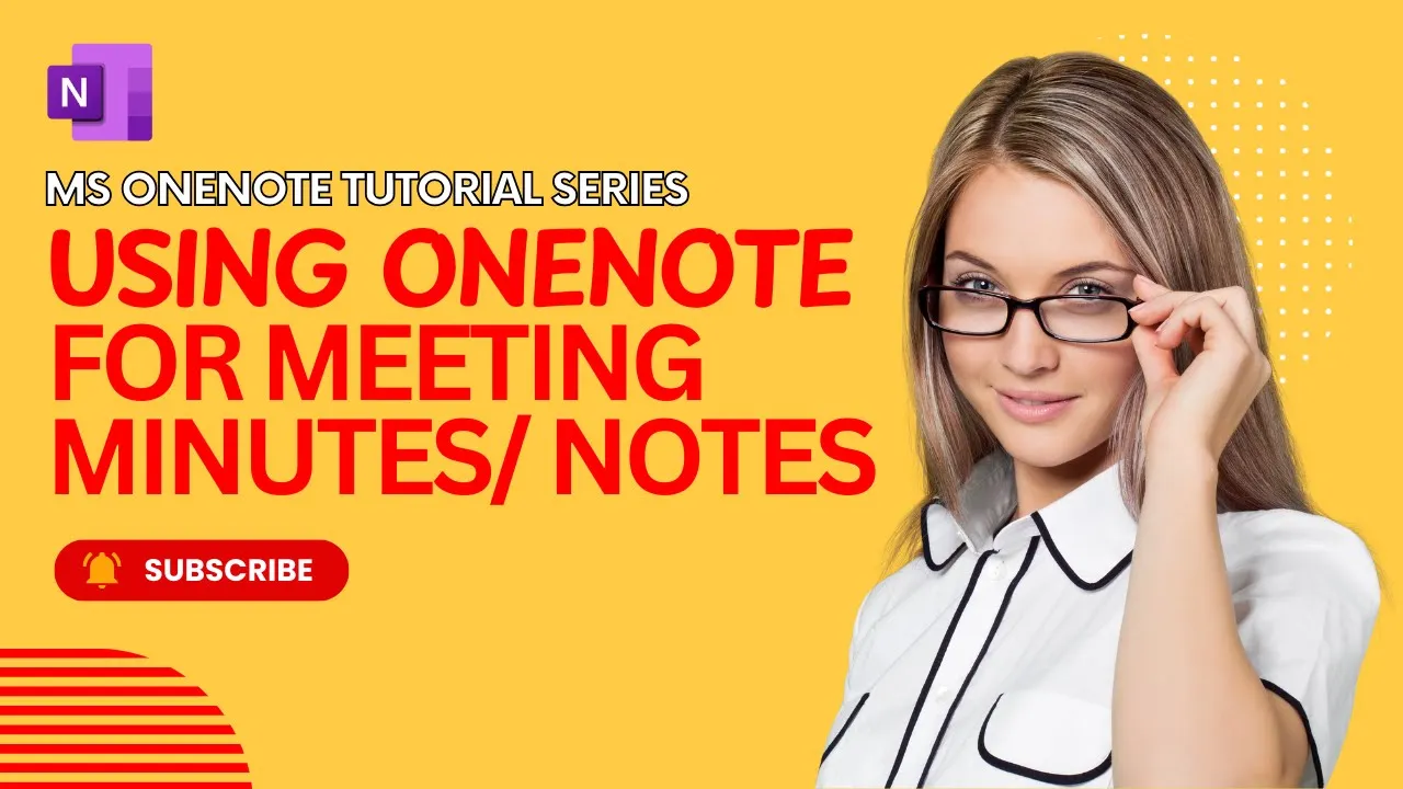 STOP Wasting Time in Meetings Notes with OneNote | Microsoft OneNote Tutorial Series